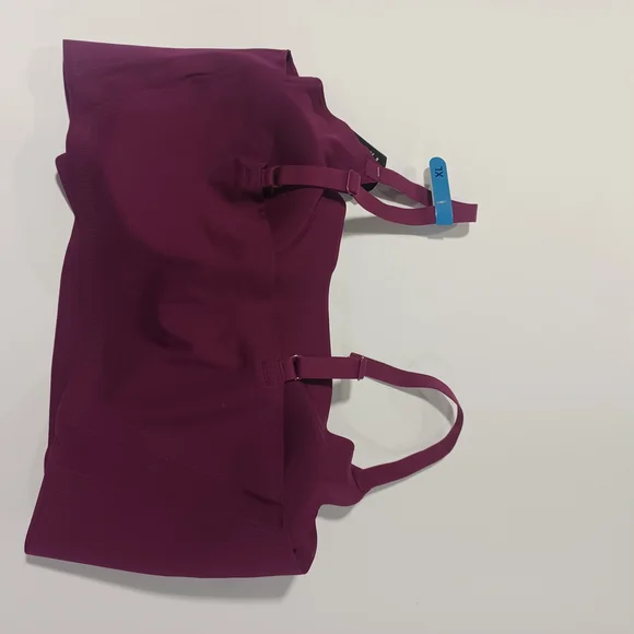 Seamless Purple Bralette - Picture 2 of 5